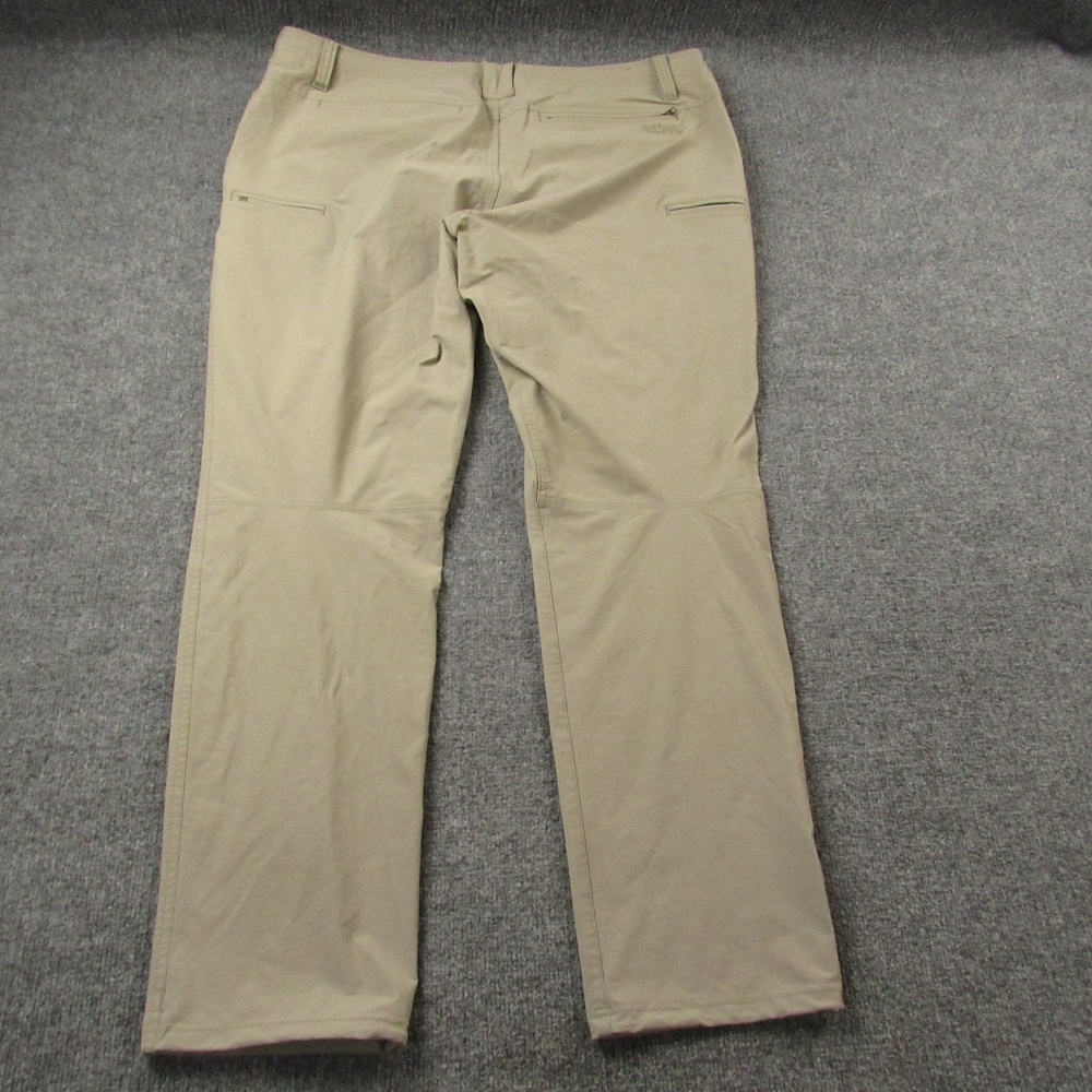 Kuhl Pants Mens 40x32 Beige Resistor Chino Stealth‎ Pocket Articulated Techwear - Picture 3 of 16